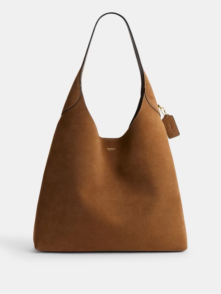 Coach Brooklyn 39 Suede Hobo Bag Like New!